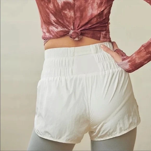 NWT Free People Movement The Way Home Shorts •Optic White •Medium - Picture 3 of 6